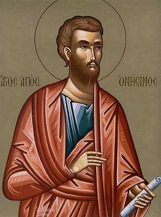 San Onesíforo, discípulo de San Pablo