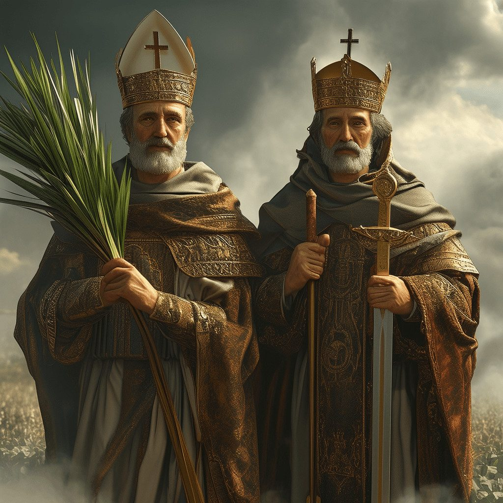 Santos Nabore y Felice, mártires milanenses