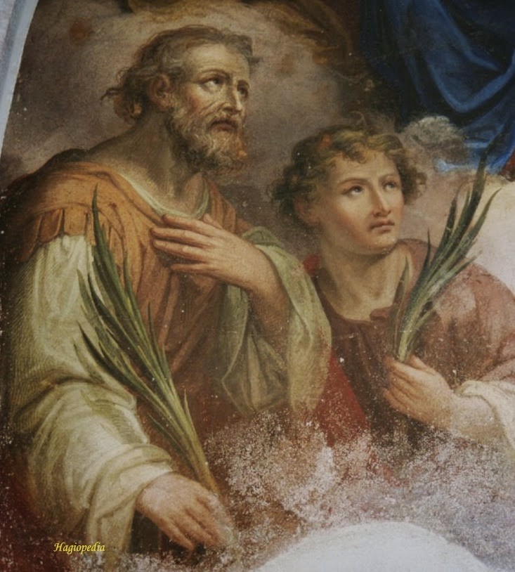 Santos Nazario y Celso, mártires milanenses