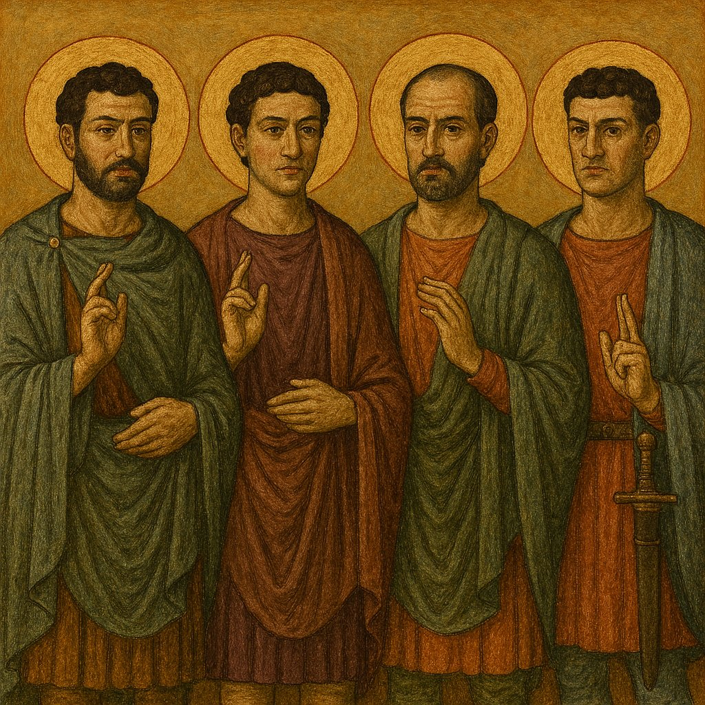 Santos Aconcio, Nono, Herculano y Taurino, mártires de Porto