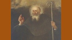 San Nilo, abad, fundador del monasterio de Grottaferrata